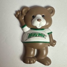 1987 Vintage MARS Candy Milky Way Teddy Bear Refrigerator Magnet 2.5"