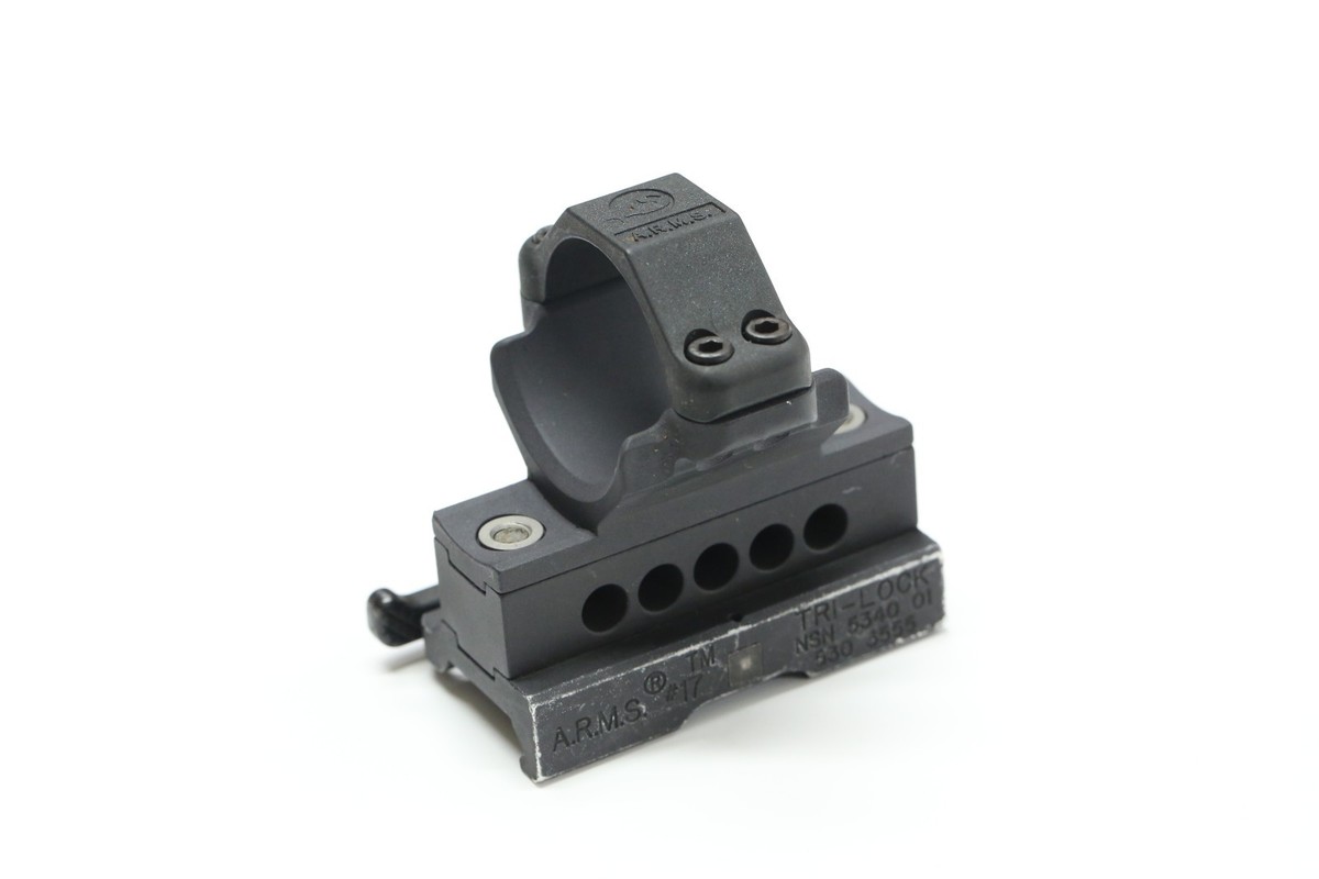 実物A.R.M.S. TRIJICON aimpoint マウント A.R.M.S. #17 Mount w/ Spacer for Aimpoint PRO (and like) 30mm