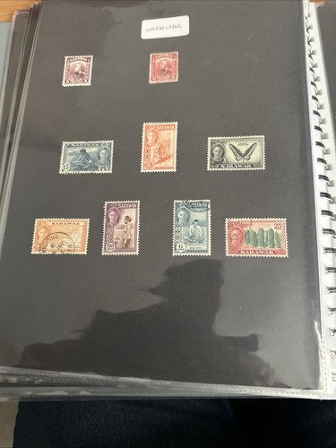 STAMPS - BC SCHOOL BOY TYPE COLLECTION IN FOLDER ONHOME MADE PAGES - AS SHOWN - Bild 21 von 24