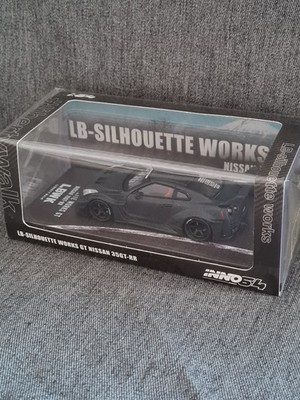 INNO64 1:64 Nissan Skyline R35 GTR Matte Black Sealed