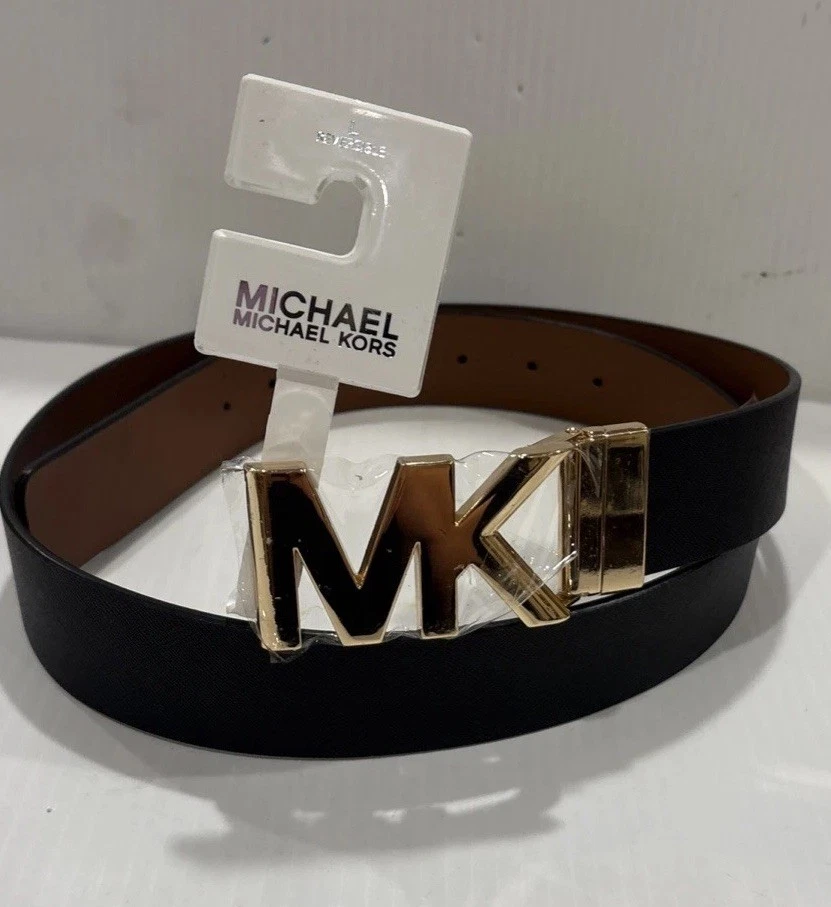 Michael Kors Faux Leather Black Belts for Women for sale | eBay display picture 3