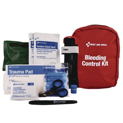 First Aid Only 91513 16-Piece Right Response Bleeding Control Kit New