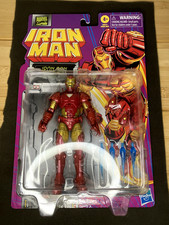 Hasbro Marvel Legends Retro Iron Man Model 20 Wave 1 Comics Action Figure New
