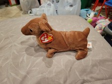 Ty Beanie Babies Weenie The Dachshund Dog Toy