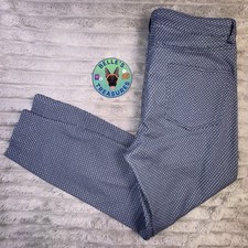 Peter Millar Pants Women’s 8 32x25 Blue AOP Soft Stretch Golf Pickleball Tennis