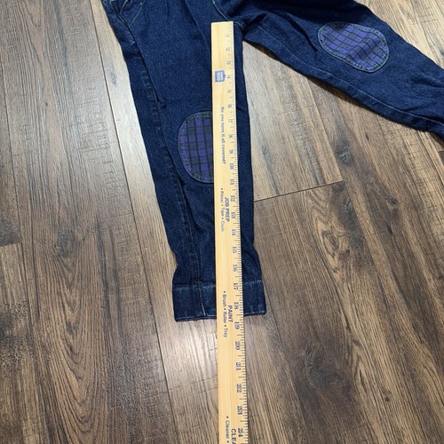 Vintage Denim Overalls Blue Jean Suspender Clip Youth Size 4T - Picture 4 of 5