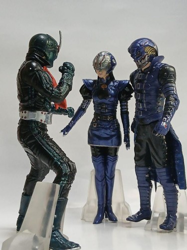 Kamen Rider THE FIRST Figure Set - 3 pcs - Ichigo, Cobra, Snake | eBay