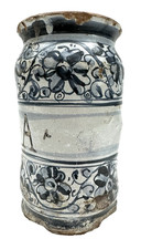 museale vaso alberello farmacia XVI secolo terraglia maiolica ceramica artistica