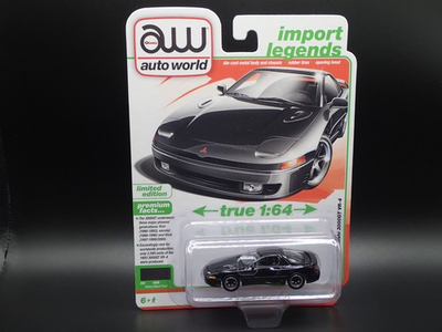 #ad #ad 2026 AUTO WORLD 1993 MITSUBISHI 3000GT VR 4 BLACK IMPORT LEGENDS R1 VS A NO 5 $11.99