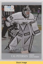 2021-22 Upper Deck Fleer Ultra 30th Anniversary Cal Petersen #A-5 READ 0vg5