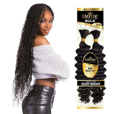 Sensationnel Empire 100% Human Hair For Braiding - Deep Bulk