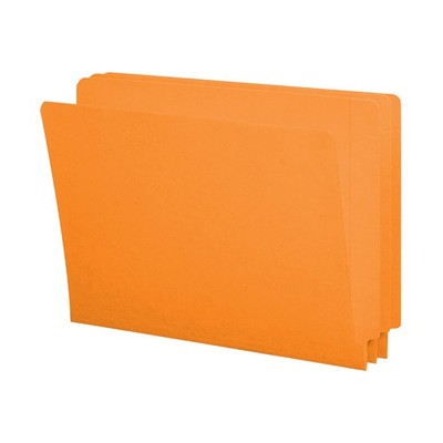 Letter Size Orange File Folders Pack Of 100 Durable Color Coded Indexing