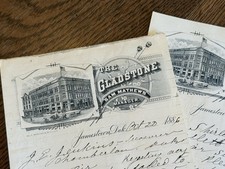 2 PC LOT 1886 The Gladstone JAMESTOWN DT DAKO...
