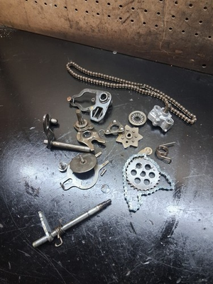 #ad #ad 1986 Honda 200 SX Misc Engine Parts gears guts D93 $33.07