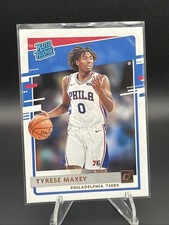 2020-21 Panini Donruss - Rated Rookies Tyrese Maxey #211 (RC)