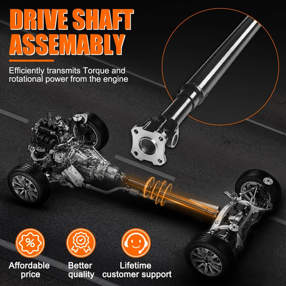 OEM Rear Drive Shaft Assembly For 1996-2000 Toyota 4Runner 3.4L 4WD 371103D300 Foto 4 de 4