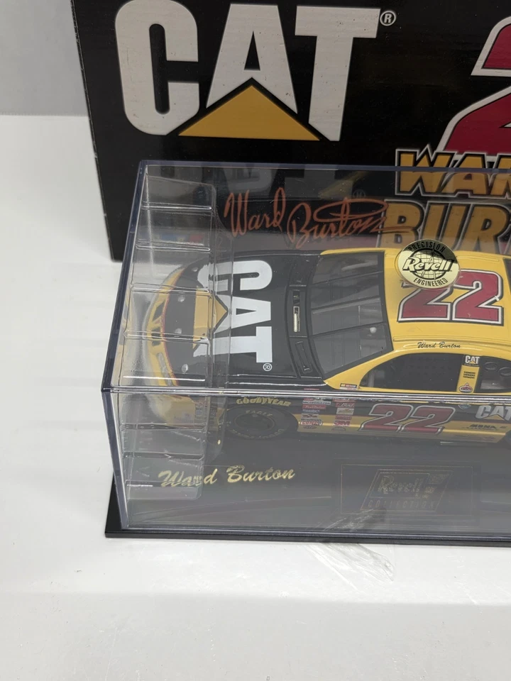 1:24 REVELL 系列 1999 年 #22 CATERPILLAR PONTIAC GRAND PRIX WARD BURTON 全新带盒 — 第 3/4 张图片