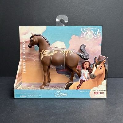 Dreamworks Spirit Riding Free Collector Series Krähe Pferd Actionfigur Spielzeug NEU
