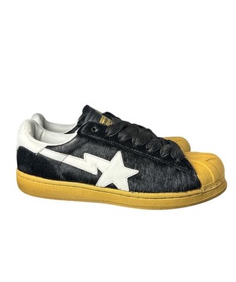 A Bathing Ape Bape Bapesta Skullsta classical size 9 “Cow Hide