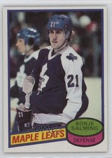 1980-81 Topps Scratched Borje Salming #210 HOF 0nr3