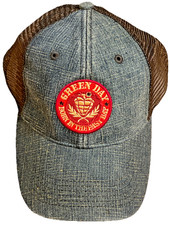 GREENDAY Born in the East Bay Baseball Hat Rock Band Denim Snap New Blue Black