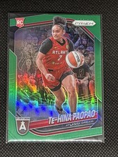 2025 PANINI WNBA PRIZM BASKETBALL GREEN PRIZM RC TE-HINA PAOPAO DREAM #61
