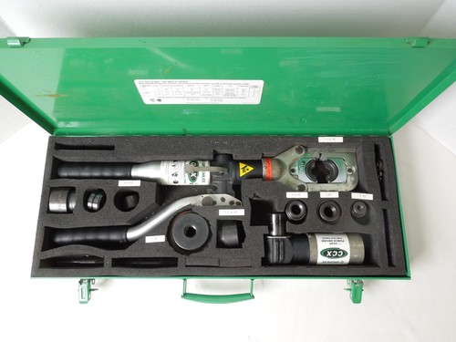 Greenlee HCCX hydraulic ko cutter, cable cutter, lug crimper