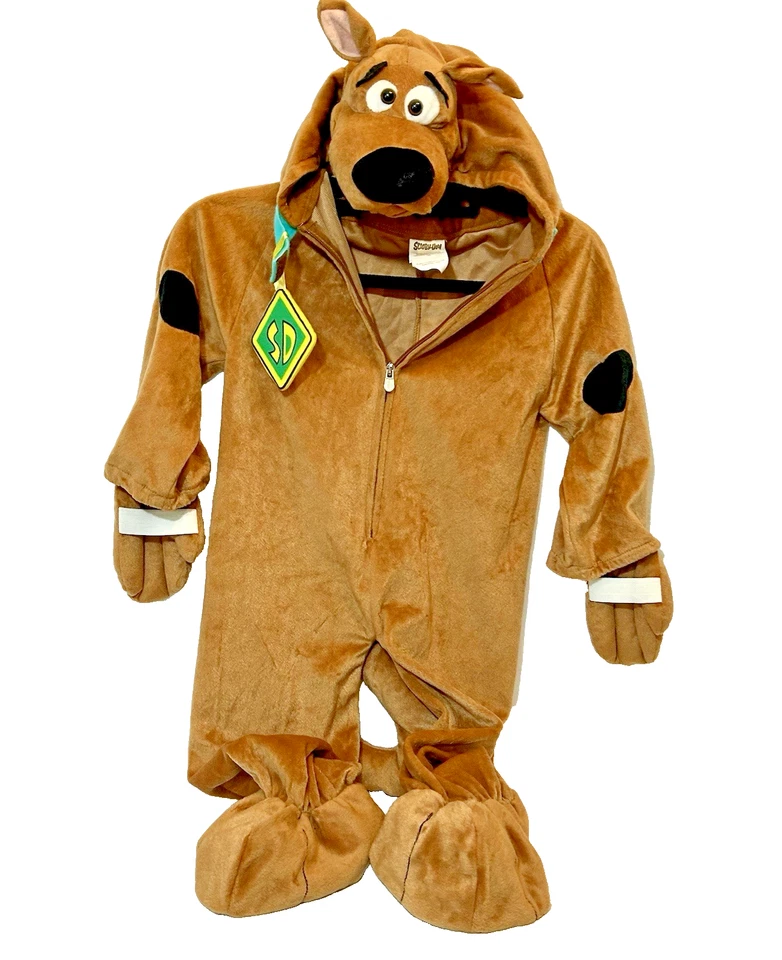 Disfraz Scooby-Doo Cuerpo Completo Deluxe Rubíes Cartoon Network 2005 Niño Pequeño Foto 2 de 4