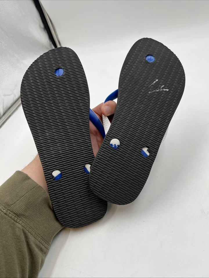 Sandalia Havaianas Mujer Bandera Brasil Slide Chanclas Negra Talla 11/12 EE. UU., 43/44 UE Foto 4 de 4