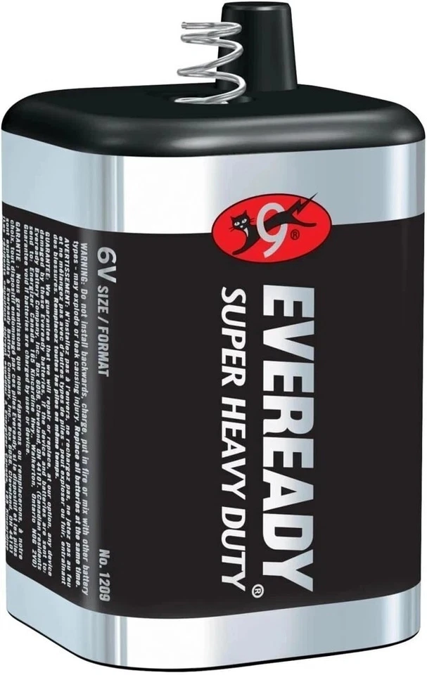 EVEREADY 6V Battery, Super Heavy Duty 6 Volt Battery, 1 Count - Image 4 of 4