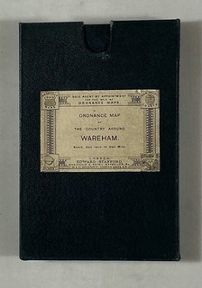 Vintage Ordnance Survey Map Combined sheet New Series Dorchester Swanage 1892