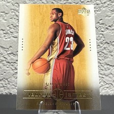 2003 Upper Deck LeBron James #30 RC - Cleveland Cavaliers ROOKIE Card NM+. rookie card picture