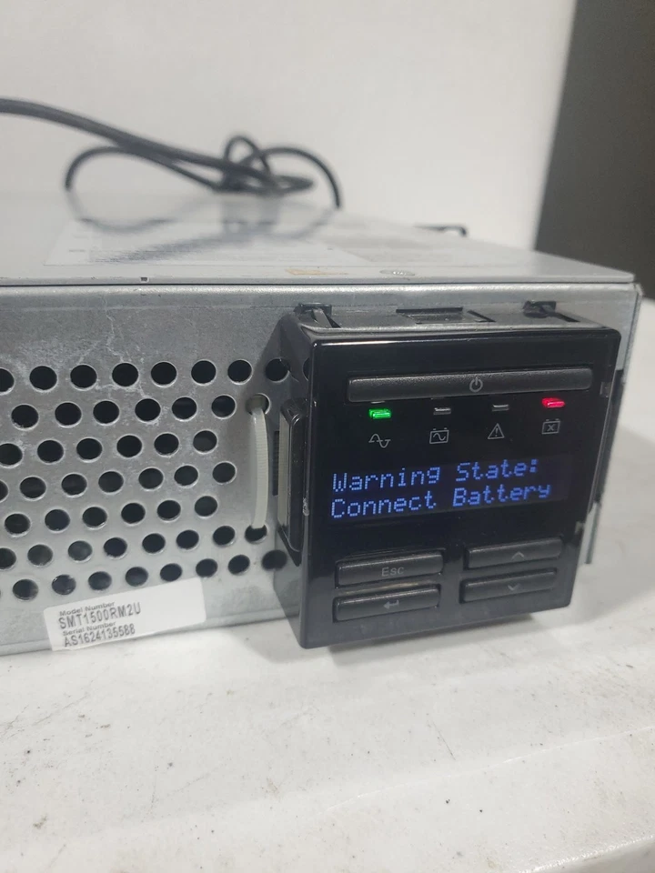 APC Smart-UPS SMT1500RM2U 1500VALCD 2U Rackmount - Works, No Batteries - Image 2 of 4