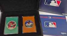2024 Agoro TWO 1 oz 999 Silver MLB Trading Coins Jazz Chisholm Jr Corbin Carroll