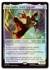 Iron Spider, Stark Upgrade #166 (Foil) (NM) Spider-Man SPM Magic MTG