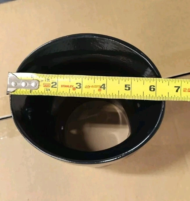 FOR JEEP GRAND CHEROKEE SRT 11-2021 GLOSS BLACK MUFFLER EXHAUST TIPS SET LH + RH - Image 4 of 4