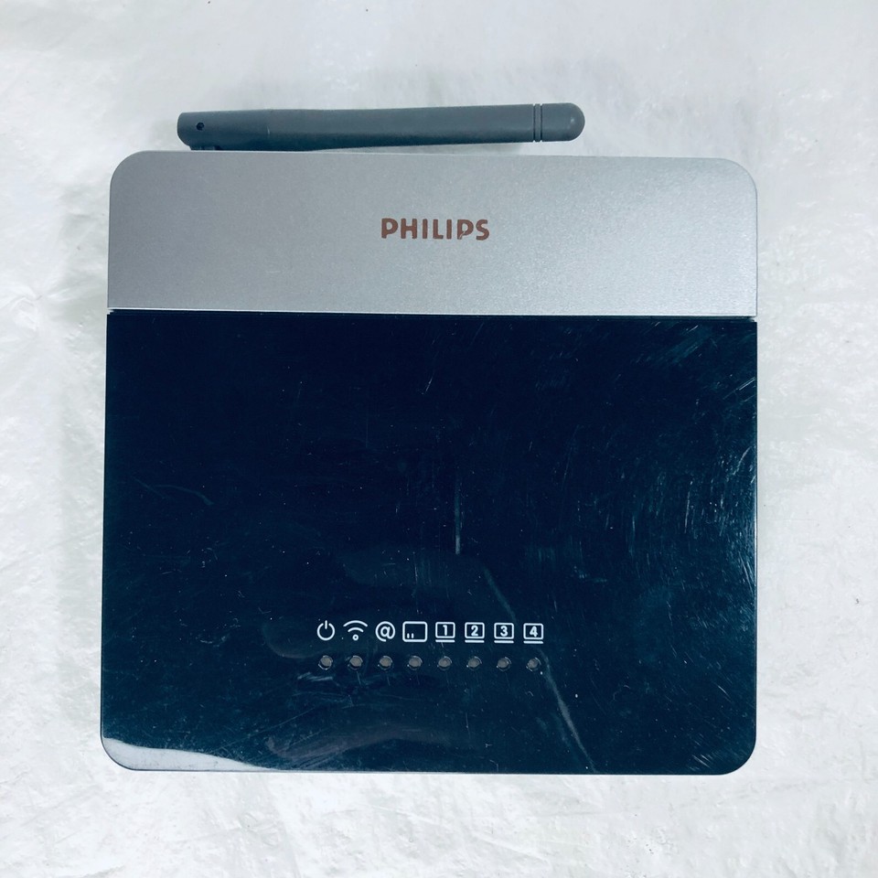 Philips Wireless ADSL Modem Router 4 port Ethernet SNB5600 (UNTESTED ...