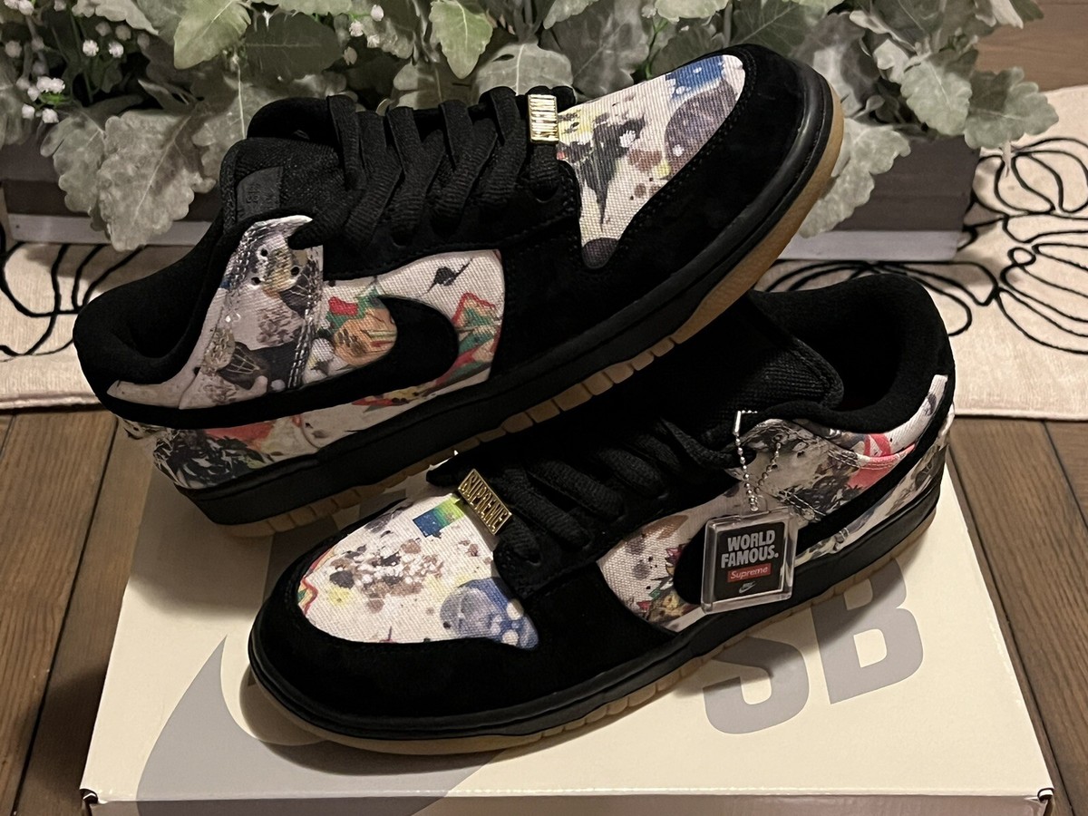 Nike SB Dunk Low x Supreme Rammellzee Black FD8778-001