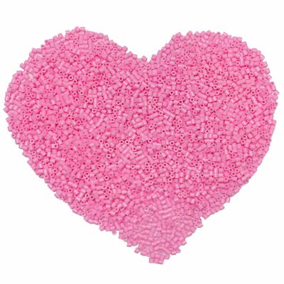 1000 Pcs Pink 5mm Fuse Beads Melting Beads for Crafts Bulk Hama Bead Kit