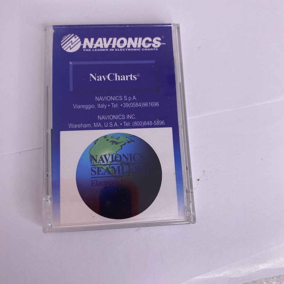 Navionics Nav Charts Florida US632T12 2/15/02 card Lake Okeechobee ...