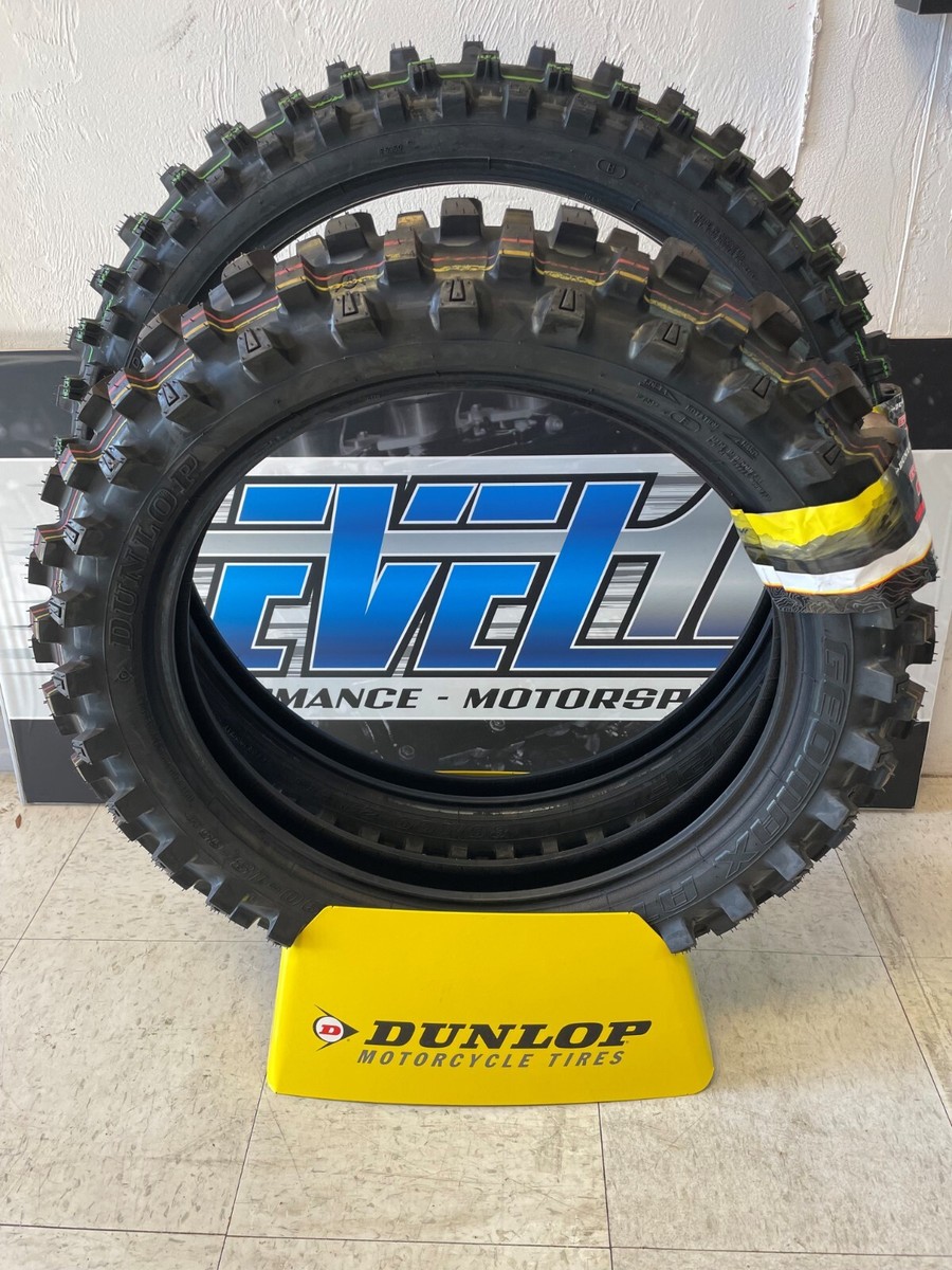 DUNLOP Tire - Geomax AT82 - Front - 80/100-21 - 51M & Rear - 120