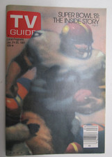 TV GUIDE 1981 January 24-30 Super Bowl '81 Inside Story Tanya Roberts Angels TV GUIDE 1981 January 24-30 Super Bowl '81 Inside Story Tanya Roberts Angels