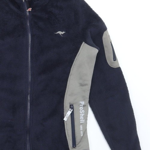 Chaqueta azul para mujer KangaROOS, talla 6, con cremallera - Imagen 10 de 12
