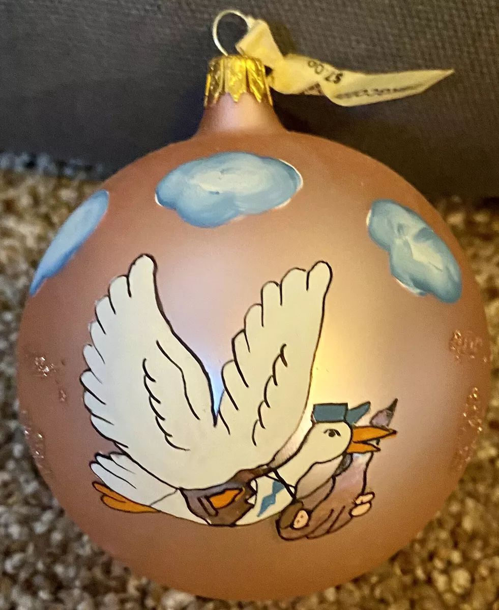 Baby on hotsell the way ornament