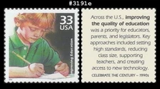 USA3 #3191e MNH 1990s Improving Education