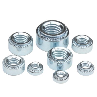 Pressure Riveting Nut Self Clinching Nut for Metal Sheet Mounting M2M2.5M3M4-M10