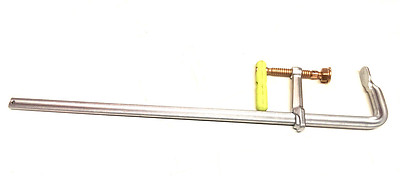 Wilton 63263 6432B, Regular-Duty Copper Plated L-Clamp, 32-Inch Jaw Opening