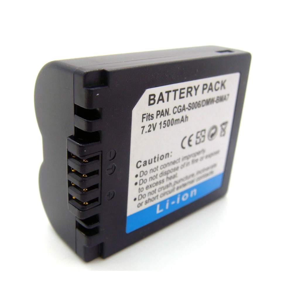 Batería de EE. UU. para cámara BP-DC5 BP-DC5U BP-DC5E Leica V-LUX1 V-LUX 1 VLUX1 VLUX-1 Foto 4 de 4