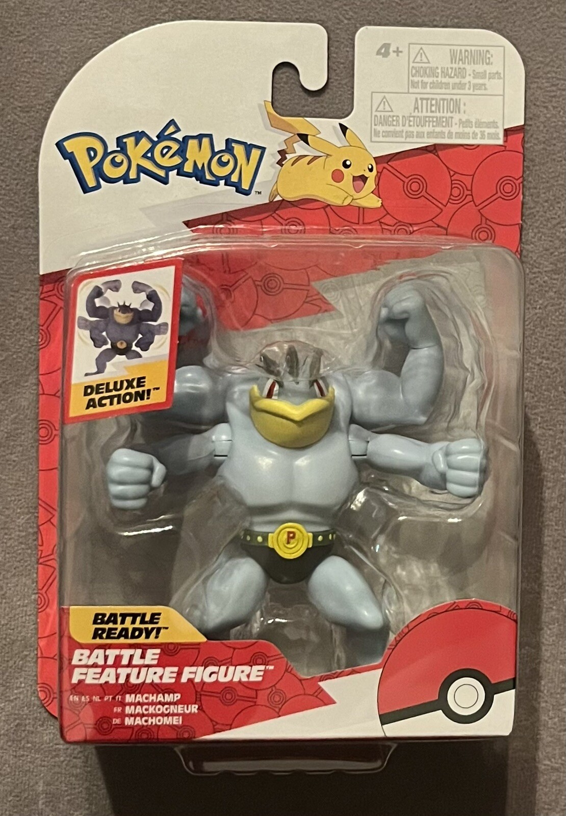 Pokemon Battle Feature Figure Machamp 4