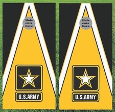 Army Military Cornhole Wrap Decals Bag Toss 3M Vinyl 24x48" Fast Shipping